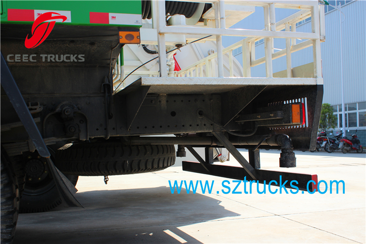 7CBM high pressure jetting truck for city sanitation