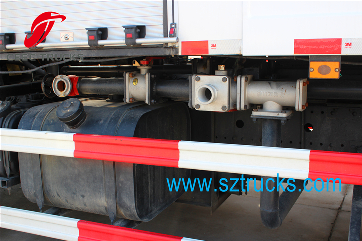 7CBM high pressure jetting truck for city sanitation