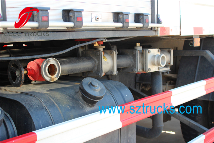 7CBM high pressure jetting truck for city sanitation