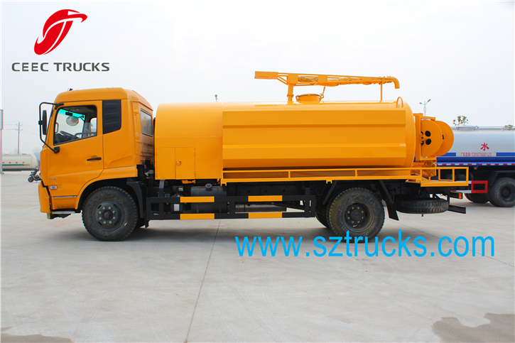 Best multifunctional high pressure jetting & fecal suction truck