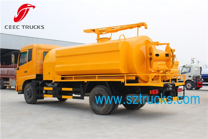 Best multifunctional high pressure jetting & fecal suction truck