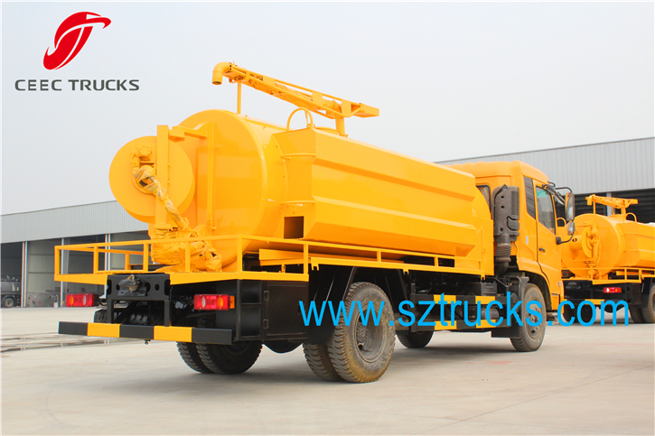 Best multifunctional high pressure jetting & fecal suction truck