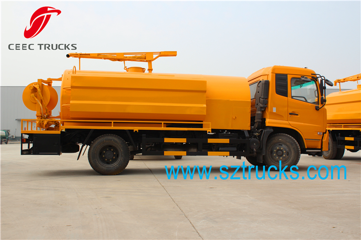 Best multifunctional high pressure jetting & fecal suction truck