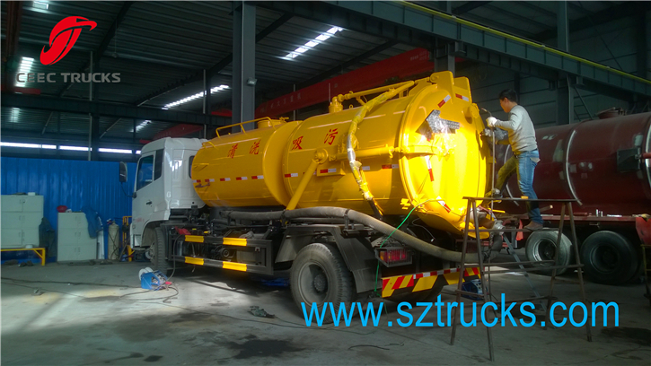 Top design combined jetting truck hot sale