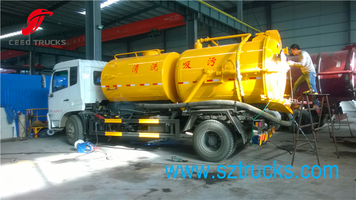 Top design combined jetting truck hot sale