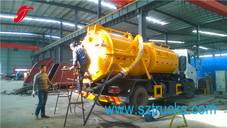 Top design combined jetting truck hot sale