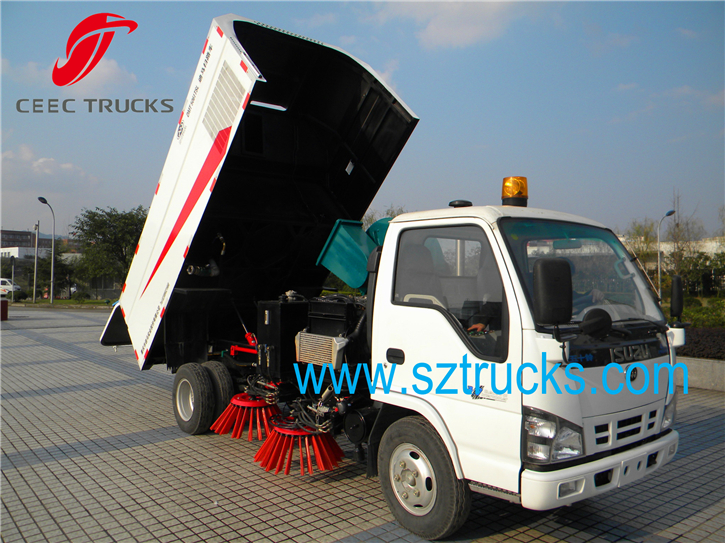 Best 3CBM Road Sweeper Trucks