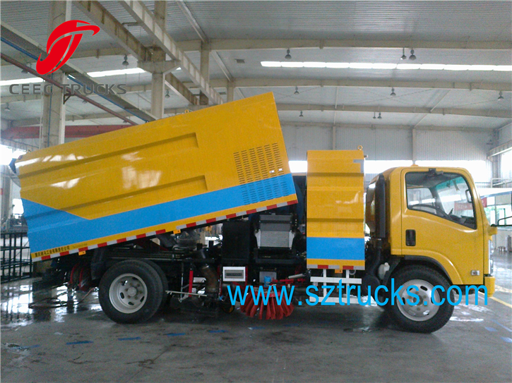 TOP quality road sweeping truck TOP quality road sweeping truck