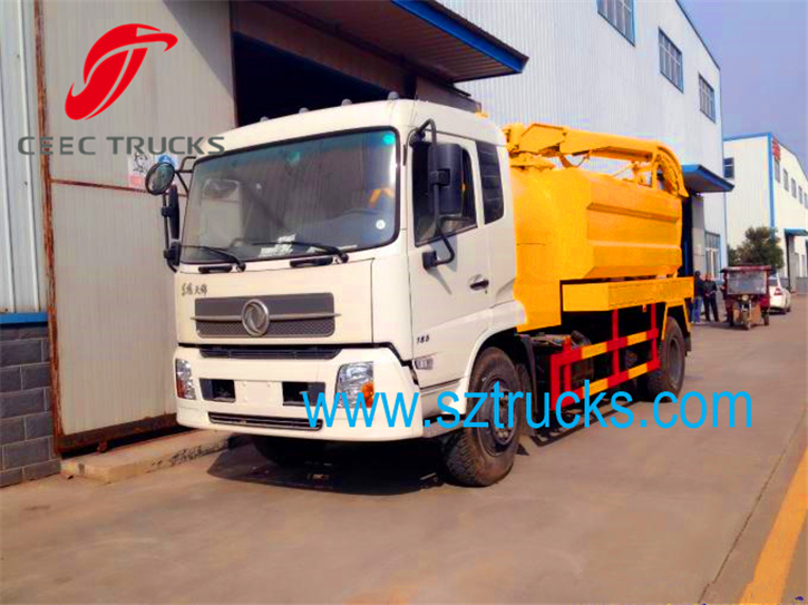 Factory price combined vacuum suction jetting truck for sale Factory price combined vacuum suction jetting truck for sale