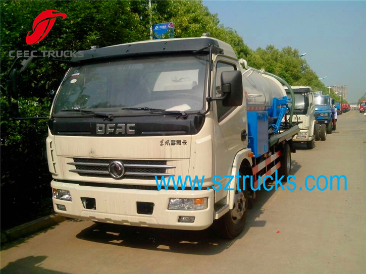 Combined sewer truck and High Pressure Pipeline Flushing Truck