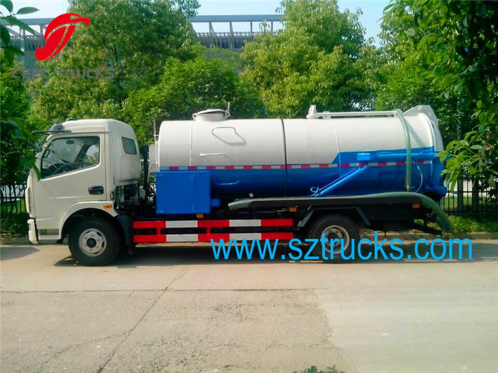 Combined sewer truck and High Pressure Pipeline Flushing Truck
