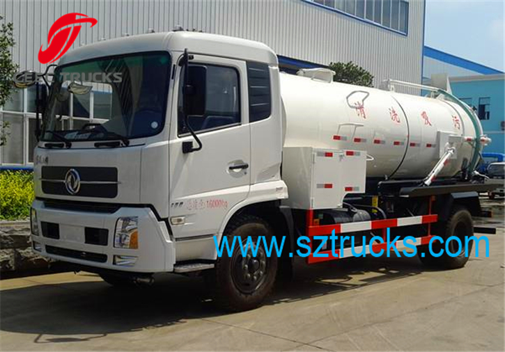 Used DFAC combined sewage suction jetting truck Used DFAC combined sewage suction jetting truck