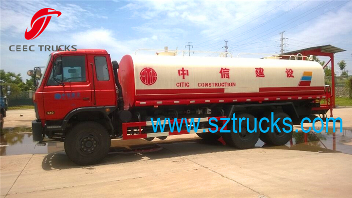 Offroad Water Sprinkler tanker truck 