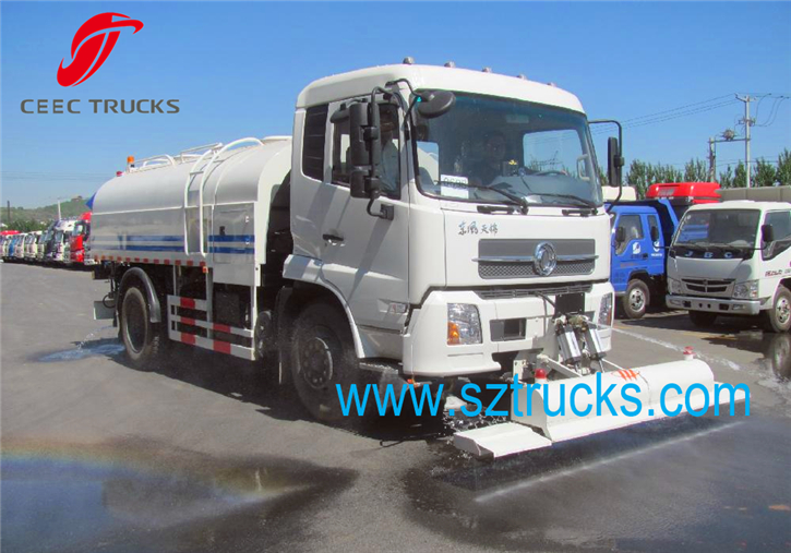 8000Liters Factory price high pressure washer trucks for export