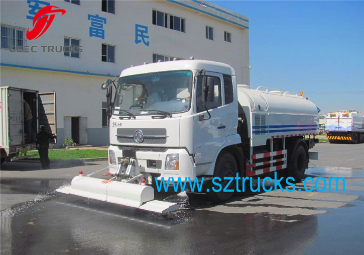 8000Liters Factory price high pressure washer trucks for export