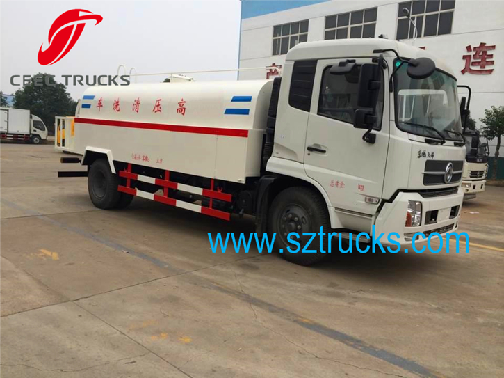 good performance 7cbm high pressure jetting trucks