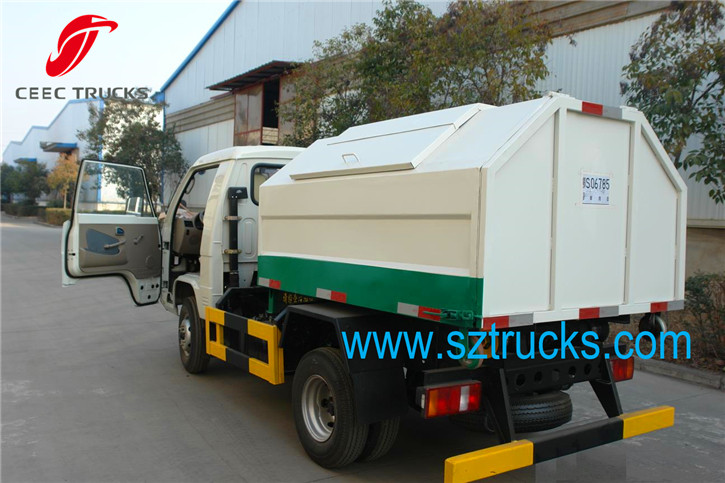 1.5Ton FOTON Mini hook lift garbage trucks