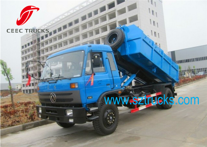 Hot sale DongFeng hook lift truck with 10CBM capacity