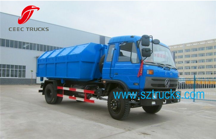 Hot sale DongFeng hook lift truck with 10CBM capacity