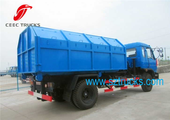 Hot sale DongFeng hook lift truck with 10CBM capacity