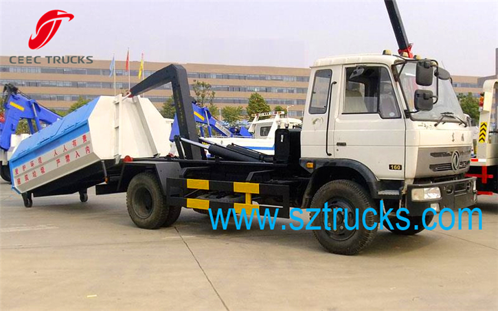 TOP Quality DongFeng hook lift garbage trucks TOP Quality DongFeng hook lift garbage trucks