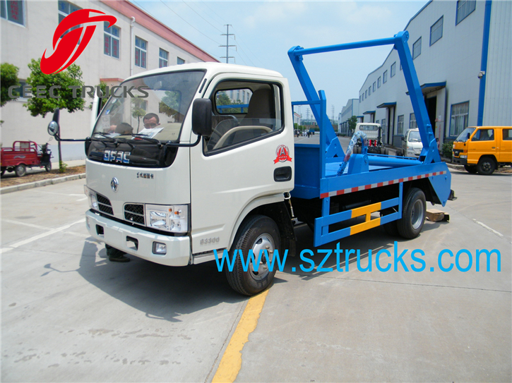 4CBM Swing Arm Garbage Trucks for sale low price