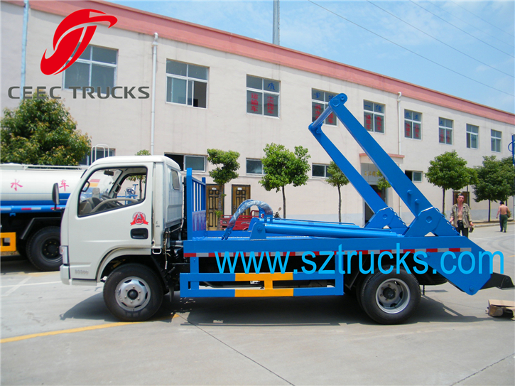 4CBM Swing Arm Garbage Trucks for sale low price