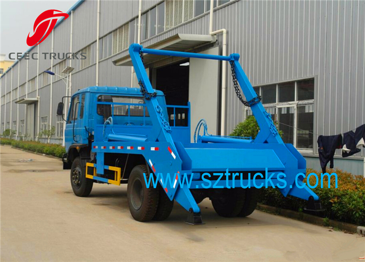 8000Liters refuse bin lifting trucks with CUMMINS engine hot sale