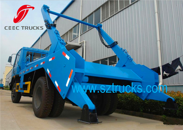 8000Liters refuse bin lifting trucks with CUMMINS engine hot sale