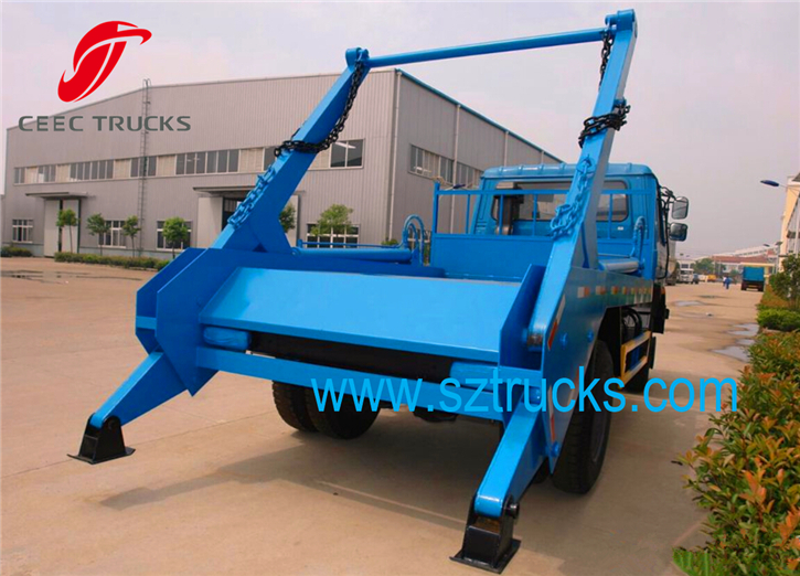 8000Liters refuse bin lifting trucks with CUMMINS engine hot sale