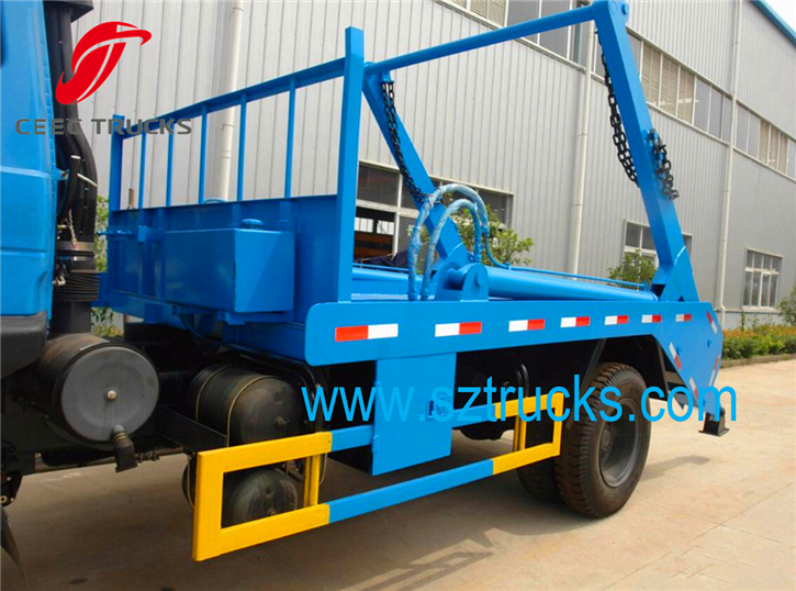8000Liters refuse bin lifting trucks with CUMMINS engine hot sale