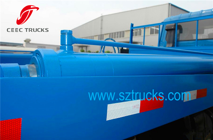 8000Liters refuse bin lifting trucks with CUMMINS engine hot sale