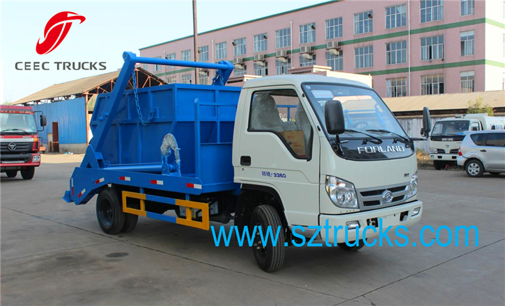 MINI 2CBM skip refuse garbage trucks hot sale