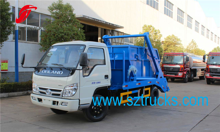 MINI 2CBM skip refuse garbage trucks hot sale