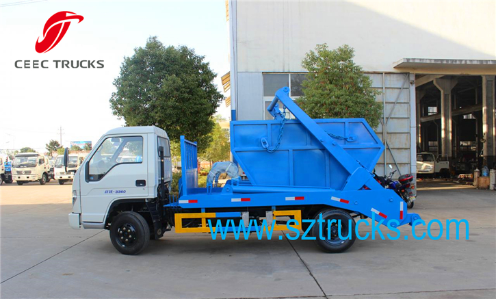 MINI 2CBM skip refuse garbage trucks hot sale