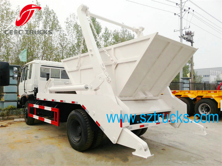 8CBM High Perform swing arm refuse management trucks on sale