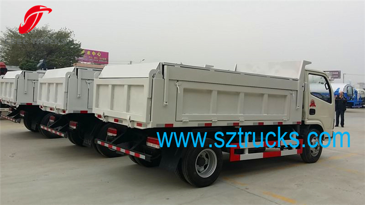 5000Liters High performance sealed garbage management trucks hot sale