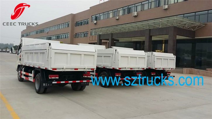 5000Liters High performance sealed garbage management trucks hot sale