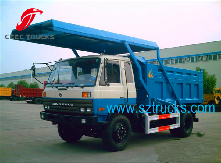 TOP quality DFAC garbage collection and transportation trucks with capacity 10CBM