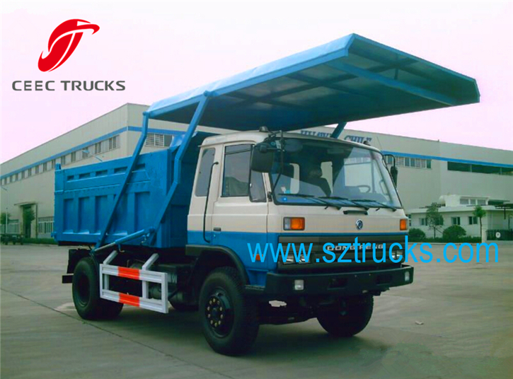 TOP quality DFAC garbage collection and transportation trucks with capacity 10CBM