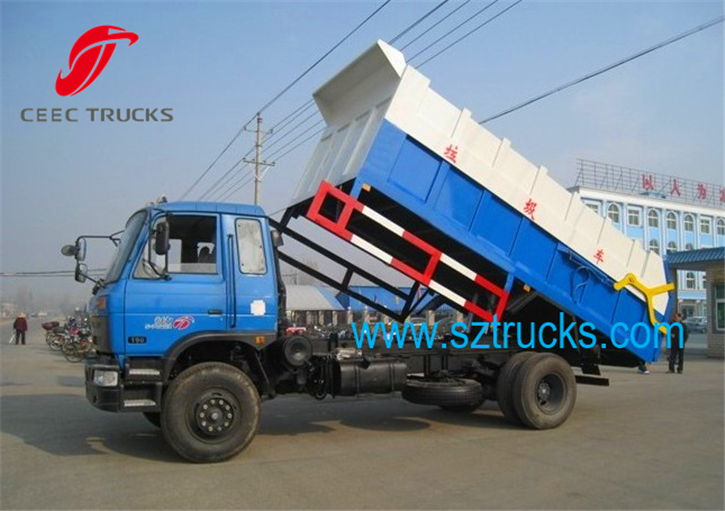 Best 9CBM DFAC garbage collection and transportation trucks