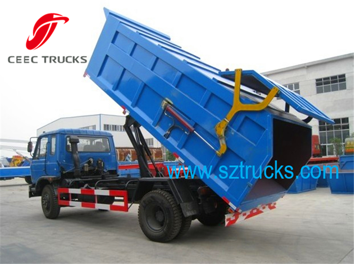 Best 9CBM DFAC garbage management vehicles waste transportation trucks