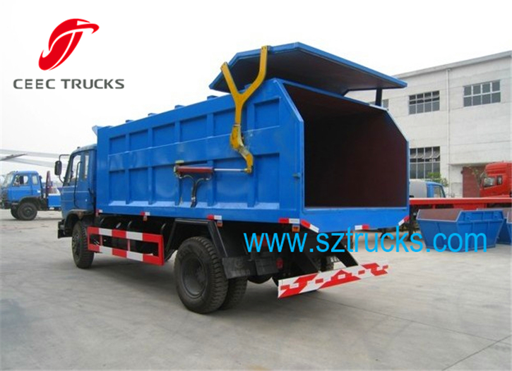 Best 9CBM DFAC garbage management vehicles waste transportation trucks