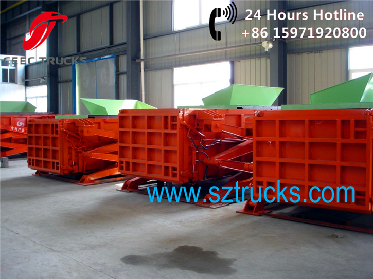 Side lift type underground garbage compression stations for sale
