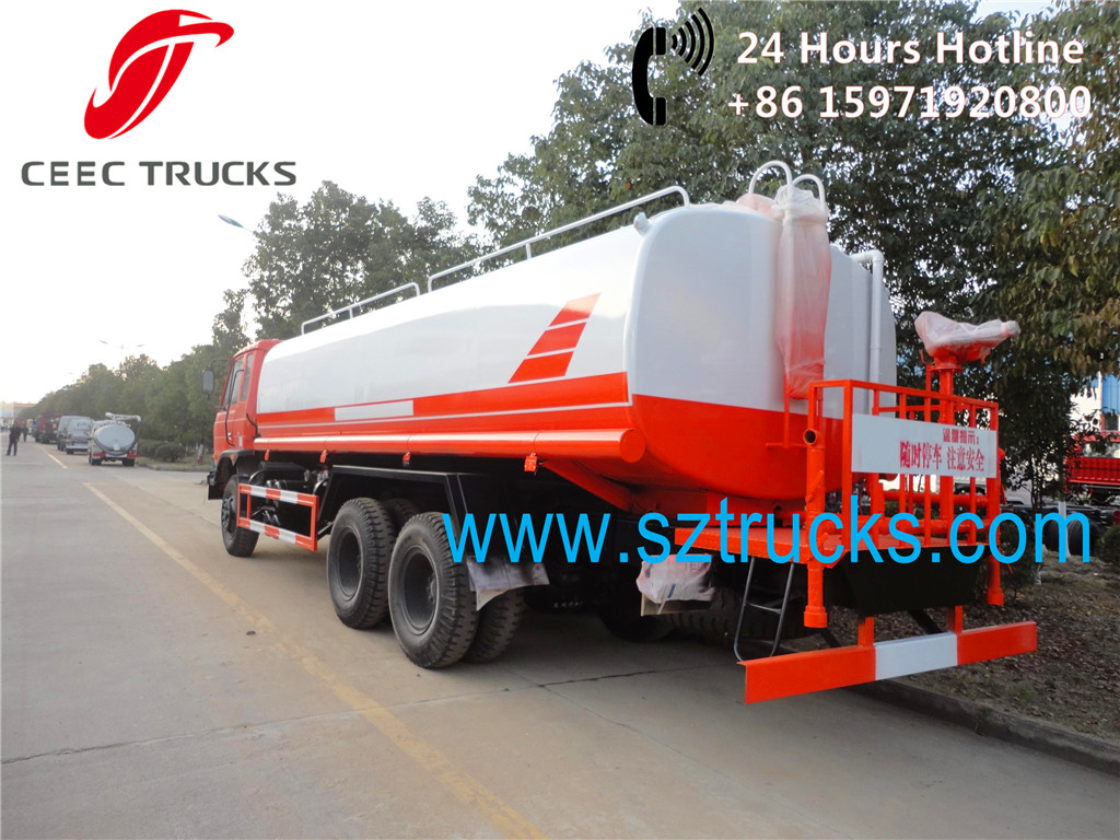 Heavy duty 20CBM water sprinkler tanker vehicles factory price hot sale