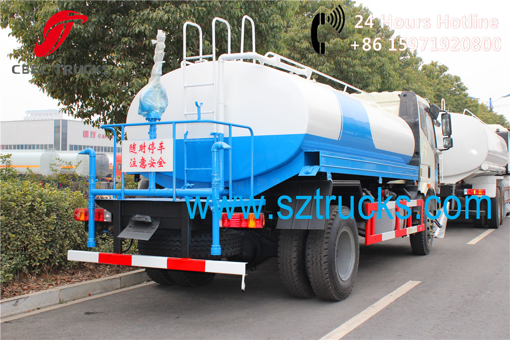 FAW 10tons water tanker trucks