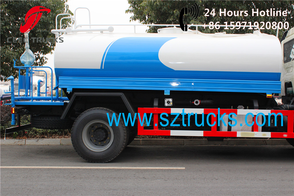 FAW 10tons water tanker trucks