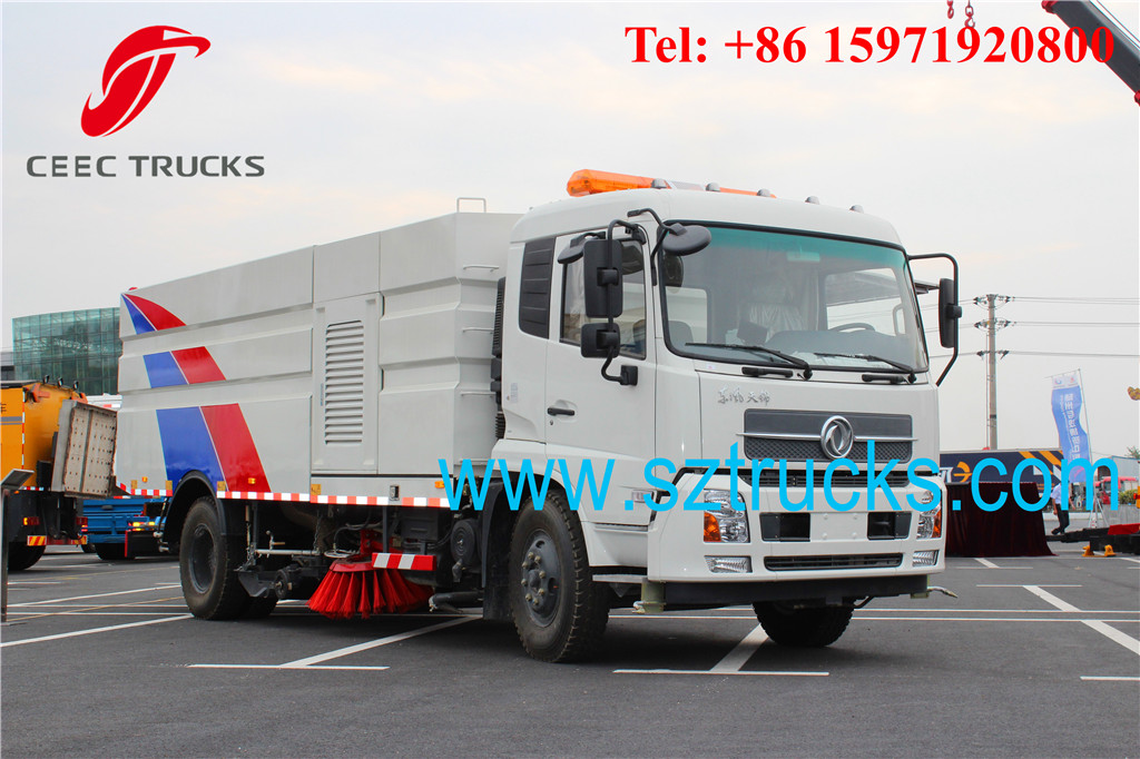 DFAC 8CBM vacuum road sweeper trucks for sale