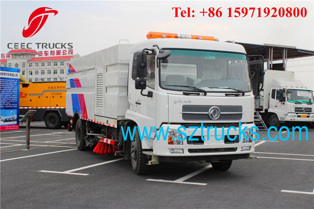 DFAC 8CBM vacuum road sweeper trucks for sale