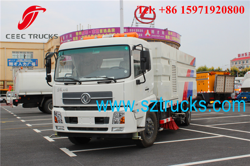 DFAC 8CBM vacuum road sweeper trucks for sale